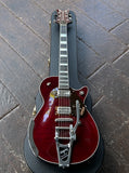 2023 Gretsch G6134TFM-NH Nigel Hendroff Penguin - Dark Cherry Metallic Flame