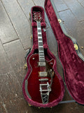 2023 Gretsch G6134TFM-NH Nigel Hendroff Penguin - Dark Cherry Metallic Flame