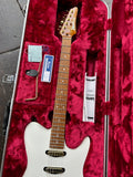 2023 Ibanez LB1 Lari Basilio Signature Electric Guitar - White