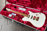 2023 Ibanez LB1 Lari Basilio Signature Electric Guitar - White
