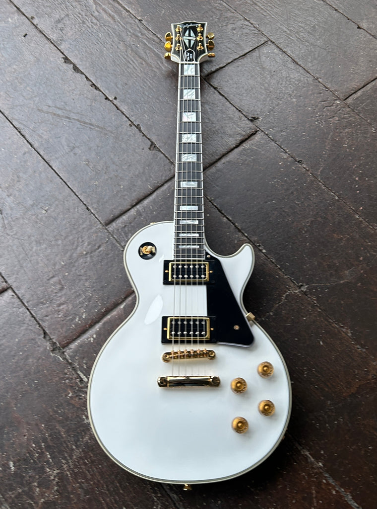 2024 Epiphone Inspired by Gibson Custom Les Paul Custom - Alpine