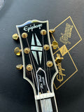 2024 Epiphone Inspired by Gibson Custom Les Paul Custom - Alpine White
