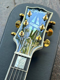2024 Epiphone Inspired by Gibson Custom Les Paul Custom - Alpine White