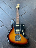 2024 Fender Player Jazzmaster, Pau Ferro Fingerboard, 3-Color Sunburst MIM electric guitar