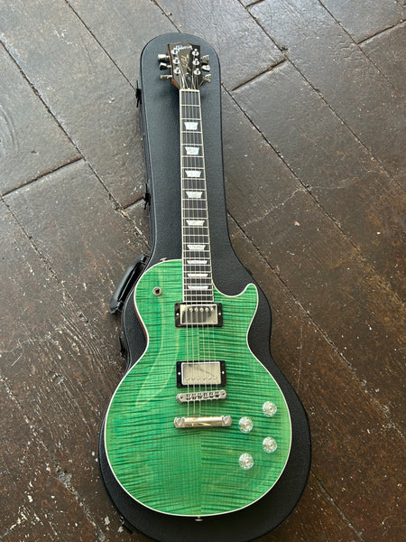 2024 Gibson Les Paul Modern Figured - Seafoam Green – Moze Guitars