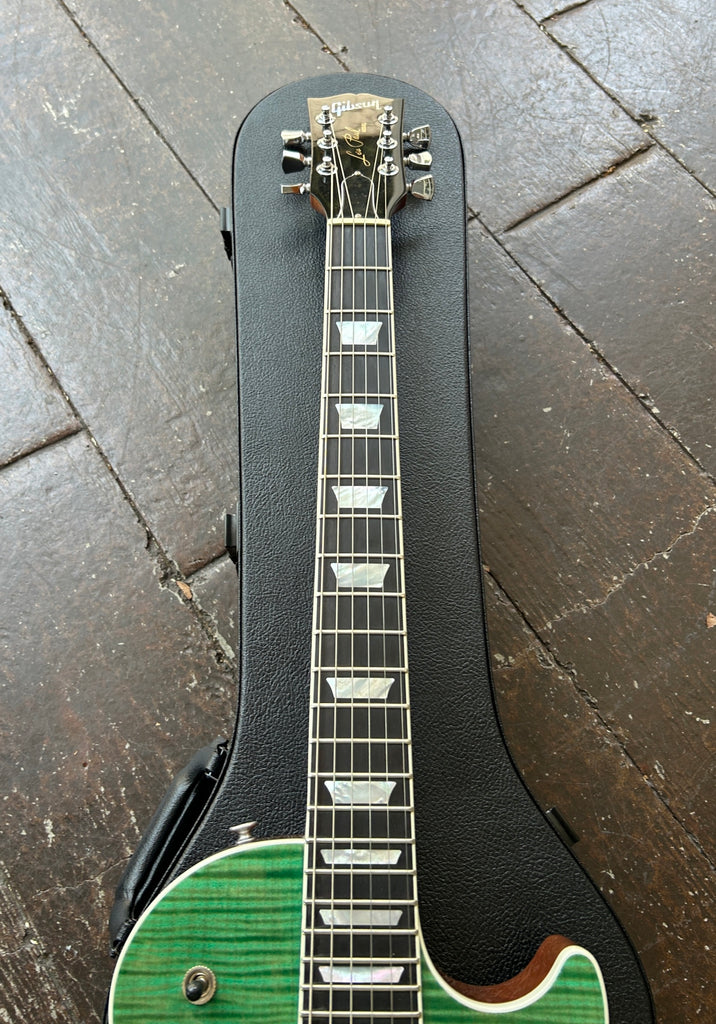 2024 Gibson Les Paul Modern Figured - Seafoam Green – Moze Guitars
