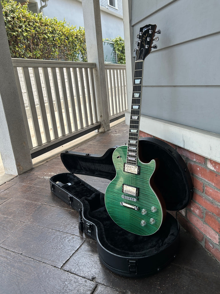 2024 Gibson Les Paul Modern Figured - Seafoam Green – Moze Guitars