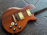 70s/80s Custom Les Paul "The Paul" Inspired - Natural Brown w/ Gig Bag
