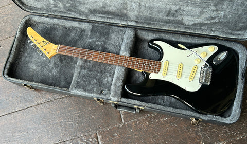 80's Epiphone S-series Strat with original case – Moze Guitars