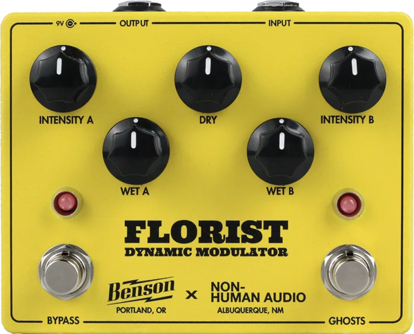 ギター Benson Amps x Non-Human Audio FLORIST Benson Amps x Non-Human Audio Florist Dynamic Modulator Effects