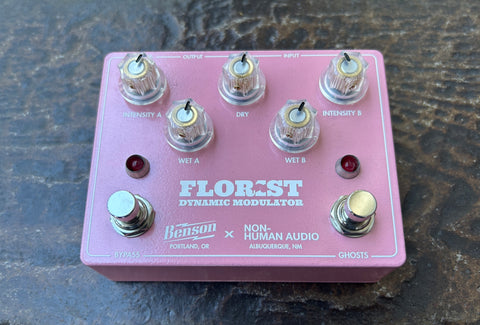 Benson Amps x Non-Human Audio Florist Dynamic Modulator -Pink