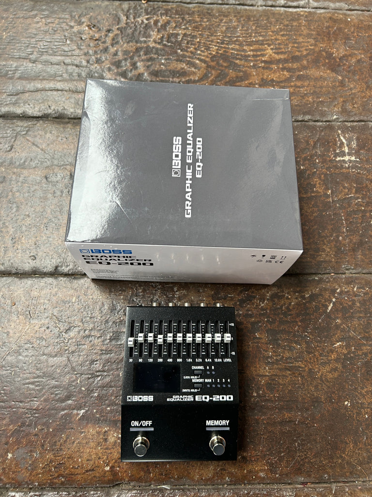 Boss EQ-200 Graphic Equalizer Pedal – Moze Guitars