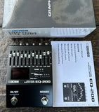black Boss EQ-200 Graphic Equalizer Pedal (With Box and manual)
