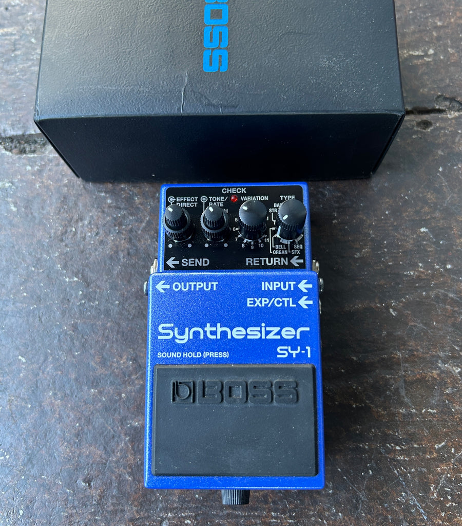 boss sy1 pedal Boss SY-1 Guitar Synthesizer Pedal – Moze Guitars