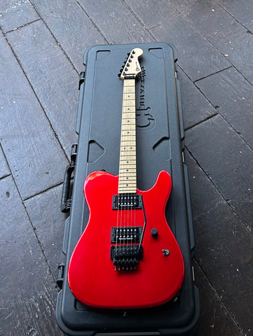 Charvel USA Select San Dimas Style HH Floyd Rose - Candy Apple Red