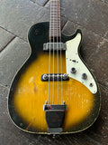 Custom Harmony Mosrite Short Scale Bass
