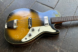 Custom Harmony Mosrite Short Scale Bass