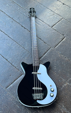 Danelectro '59DC Long Scale Bass - Black – Moze Guitars