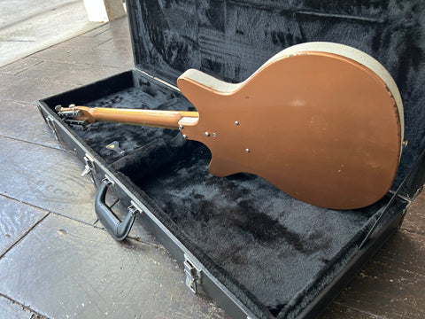 1960 Danelectro Shorthorn Vintage Short Scale Bass Copper model