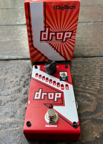 drop pedal digitech DigiTech Drop Polyphonic Drop-tune Pitch-shift Pedal