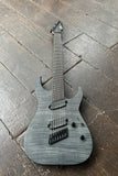 ESP LTD M-1007 7 String Multi Scale Flame See Thru Black Satin Guitar