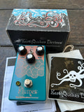 EarthQuaker Devices Plumes Small Signal Shredder Overdrive Pedal Limited Edition Water Blue