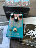 EarthQuaker Devices Plumes Small Signal Shredder Overdrive Pedal Limited Edition Water Blue