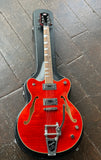 Eastwood Classic 6 Deluxe Semi-Hollow with Bigsby