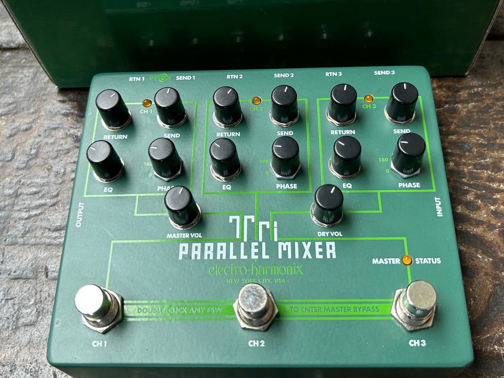 Parallel Output Mixer Electro-Harmonix Tri Parallel Mixer – Moze Guitars