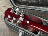 2015 Epiphone Les Paul 1960 Tribute Plus - Black Cherry w Hardshell Case