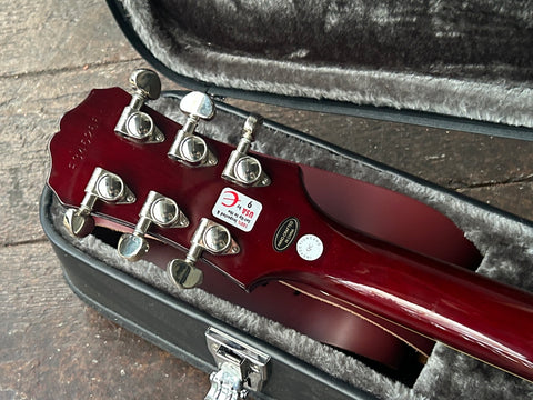【希少】Epiphone 1960 tribute plus ワインレッド Epiphone Les Paul 1960 Tribute Plus Black Cherry 2003 – Chicago