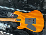 Ernie Ball Music Man Exclusive Run Sabre Guitar, Custom Trans Gold