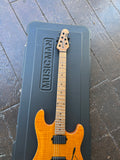 Ernie Ball Music Man Exclusive Run Sabre Guitar, Custom Trans Gold