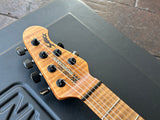 Ernie Ball Music Man Exclusive Run Sabre Guitar, Custom Trans Gold