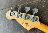 Fender JMJ Road Worn Mustang Bass, Faded Daphne Blue - 2020