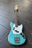Fender JMJ Road Worn Mustang Bass, Faded Daphne Blue - 2020