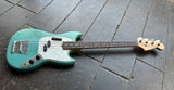 Fender JMJ Road Worn Mustang Bass, Faded Daphne Blue - 2020