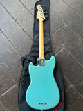 Fender JMJ Road Worn Mustang Bass, Faded Daphne Blue - 2020