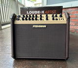 Fishman Loudbox Artist acoustic amplifier in brown with tan control panel with packaging 
