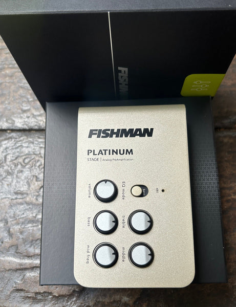 Fishman Platinum Stage EQ DI Analog Preamp – Moze Guitars