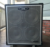 Gallien-Krueger ne0 4x10 cab black tolex silver grill front 