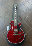 Gibson Custom Les Paul Custom Figured - Red Tiger finish, with ebony fretboard and black headstock
