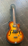 Godin 5th Avenue CW kingpin II HB Cognac Burst