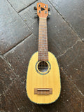 Solid Spruce and Mahogany Soprano Pineapple HUG-SSM-P