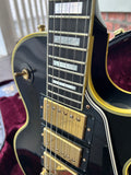 2008 Gibson Custom Shop Jimmy Page Les Paul Custom VOS Electric Guitar Ebony