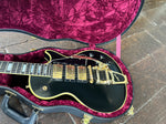 2008 Gibson Custom Shop Jimmy Page Les Paul Custom VOS Electric Guitar Ebony