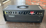 Mesa Boogie Heartbreaker Tube Head, with black tolex, black grill cloth, black control panel, with ten control knobs