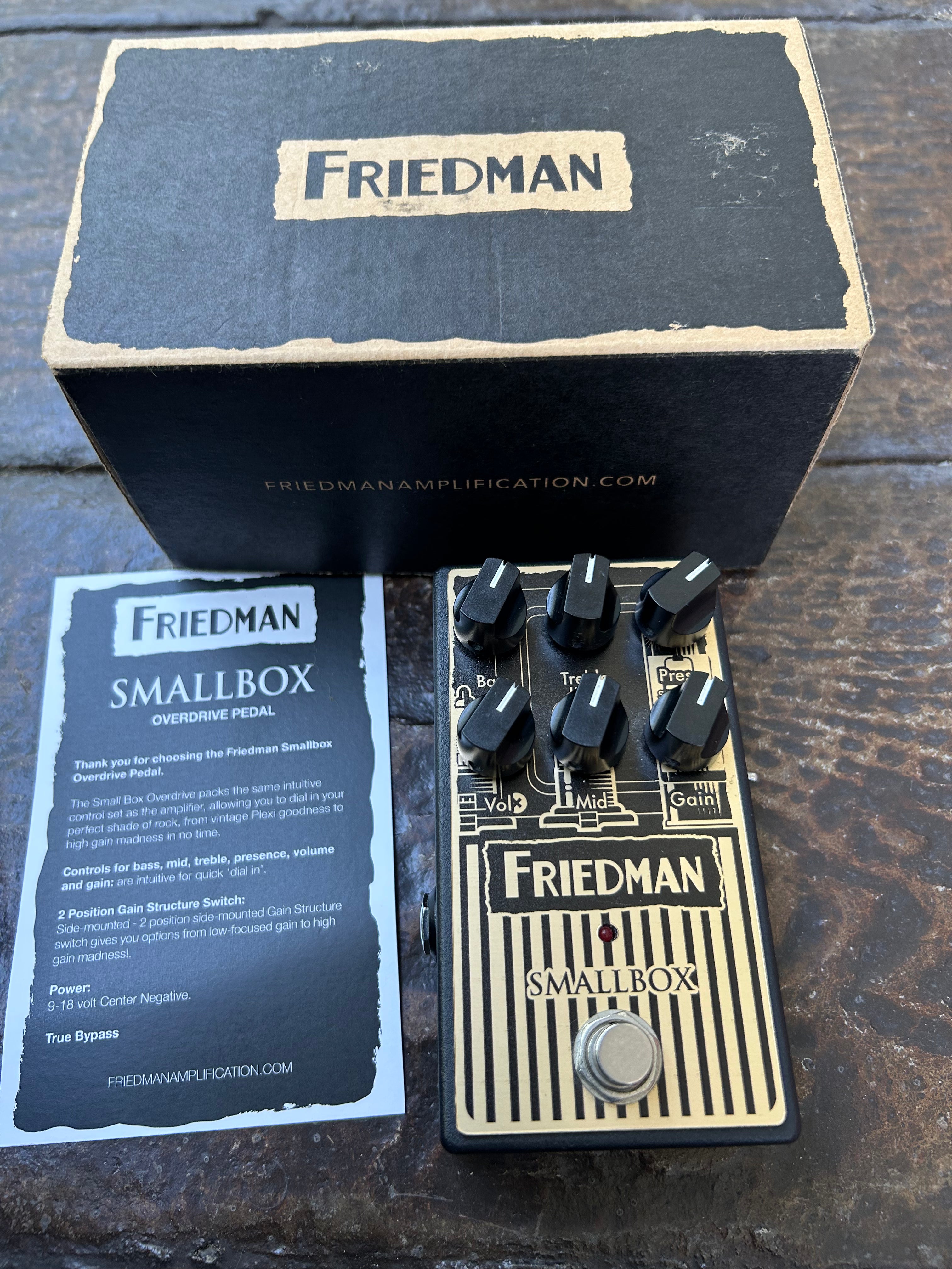 ギター Freidman Small box over drive Friedman Small Box Overdrive Review - Premier Guitar