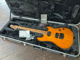 Ernie Ball Music Man Exclusive Run Sabre Guitar, Custom Trans Gold