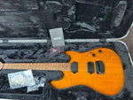 Ernie Ball Music Man Exclusive Run Sabre Guitar, Custom Trans Gold